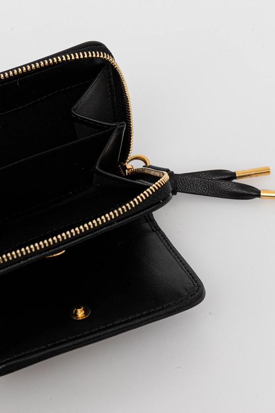 Bally portofel de piele WLW01W negru SS25