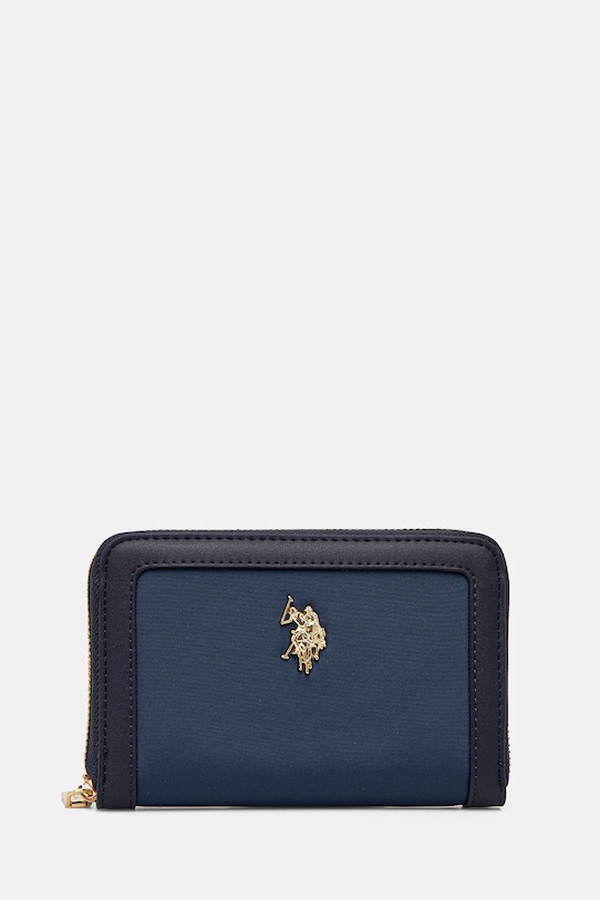 Πορτοφόλι U.S. Polo Assn. HOUSTON υφασμάτινο σκούρο μπλε WEUHU6385WIP