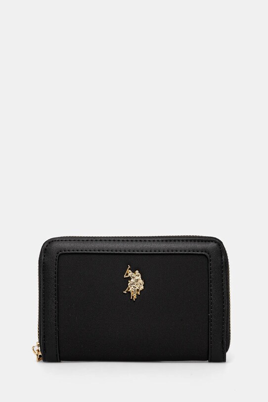 U.S. Polo Assn. portfel HOUSTON tekstylny czarny WEUHU6385WIP