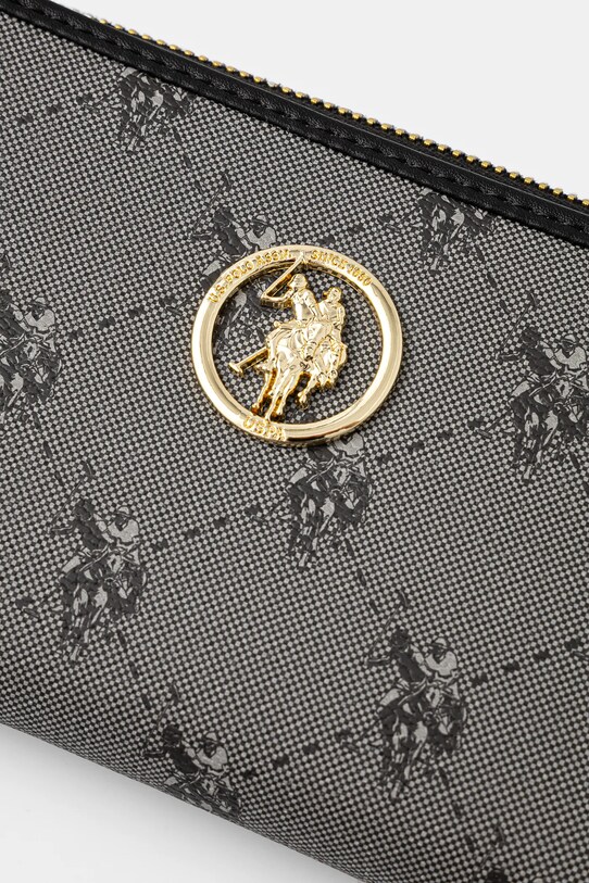 U.S. Polo Assn. portofel HAMPTON negru WIUHD6225WVP
