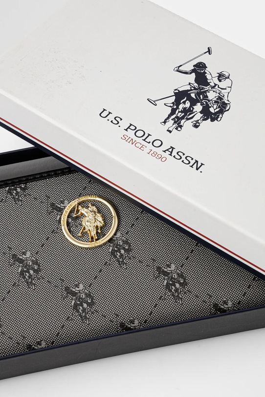 U.S. Polo Assn. portofel HAMPTON WIUHD6225WVP negru