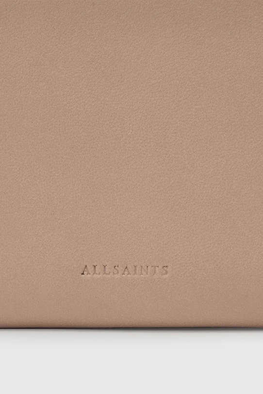 AllSaints portofel de piele HARLUNA W375XC bej