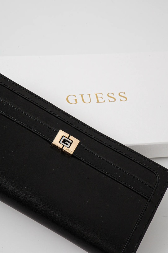 Guess portfel skórzany RW1718.P5101 czarny