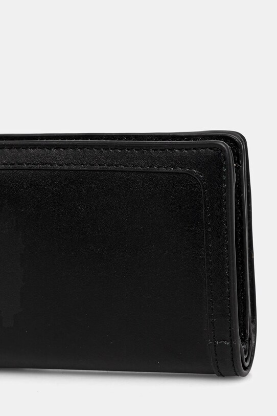 Guess portofel de piele RW1719.P5101 negru SS25