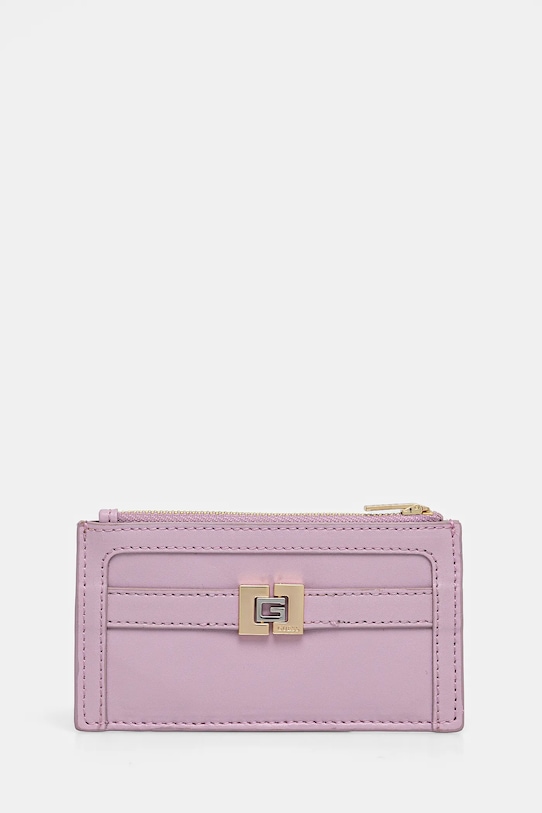 Guess portafoglio in pelle semplice rosa RW1720.P5101