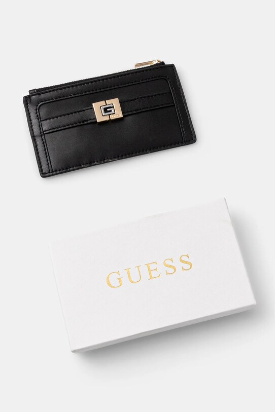 Αξεσουάρ Δερμάτινο πορτοφόλι Guess RW1720.P5101 μαύρο