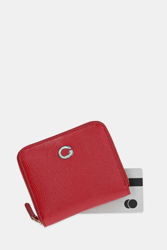 Kožená peněženka Guess RW1761.P5201 červená SS25