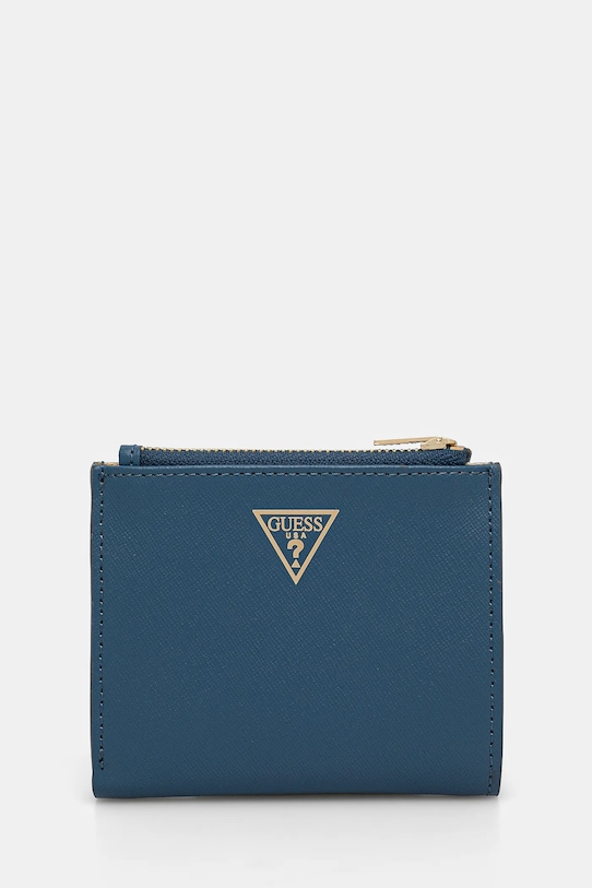 Guess portofel de piele MIRIAM piele albastru RW1770.P5201