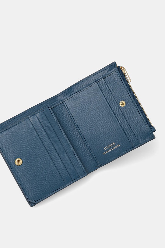 Accesorii Guess portofel de piele MIRIAM RW1770.P5201 albastru