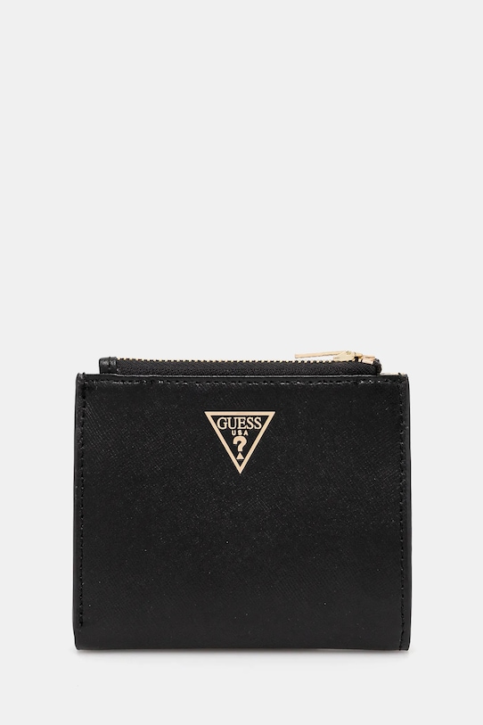 Kožená peňaženka Guess MIRIAM usňová koža čierna RW1770.P5201