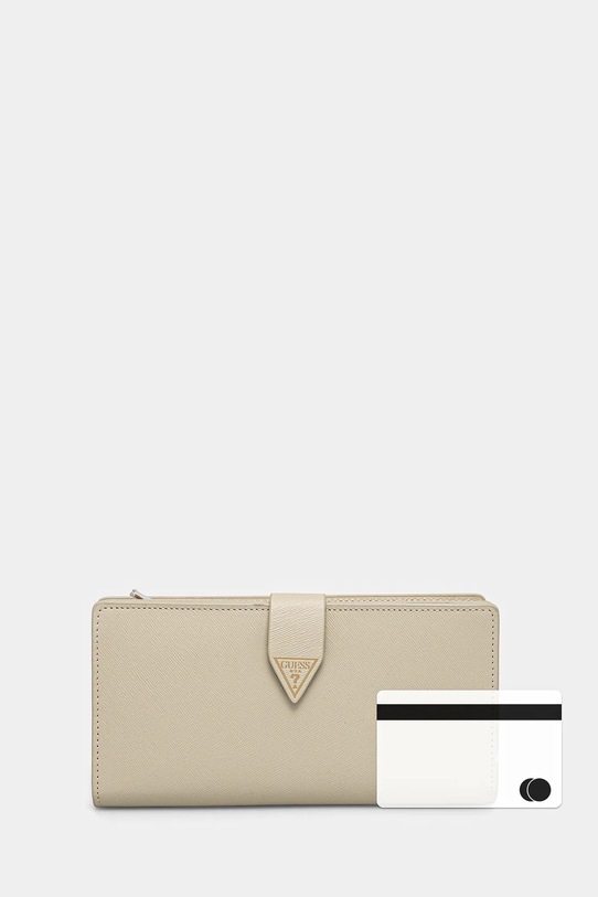 Kožená peněženka Guess MIRIAM RW1771.P5201 béžová