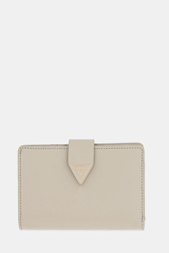 Guess bőr pénztárca MIRIAM sima bézs RW1772.P5201