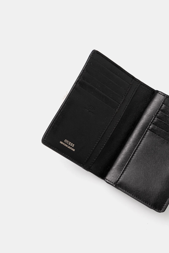 Кожен портфейл Guess MIRIAM черен RW1772.P5201
