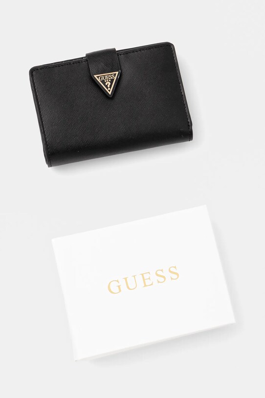 Кожен портфейл Guess MIRIAM RW1772.P5201 черен