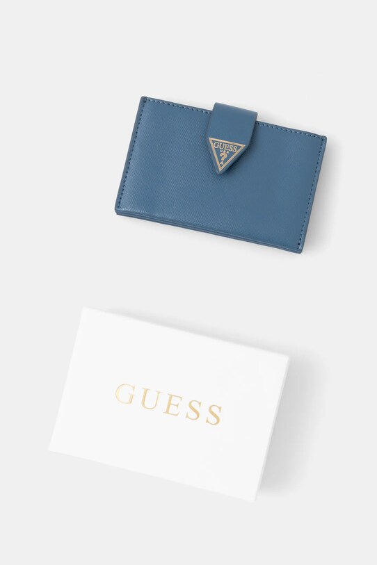 Kožená peňaženka Guess MIRIAM modrá RW1773.P5201
