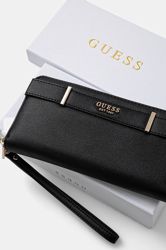 Guess portfel ANADELA czarny SWBG96.33146