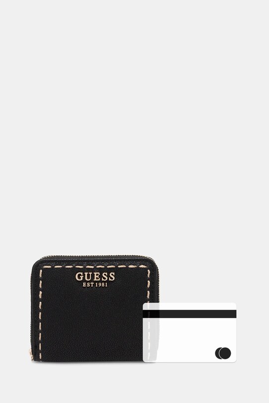 Πορτοφόλι Guess NASTRA SWBG96.37137 μαύρο