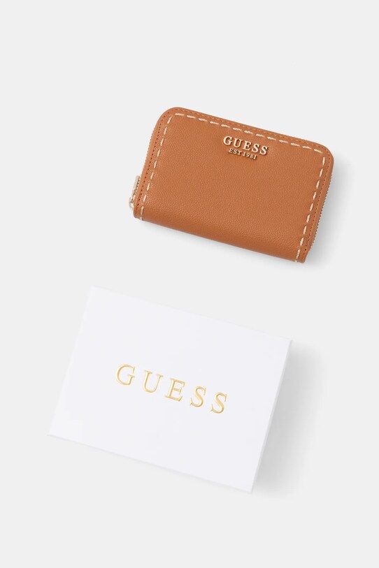 Peňaženka Guess NASTRA hnedá SWBG96.37140
