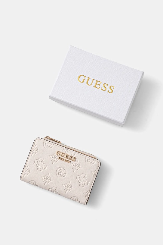 Guess portfel ZARELA SWPD96.30156 beżowy