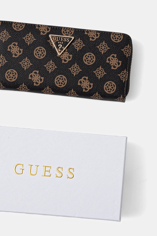 Guess portfel LAUREL brązowy SWPG85.00146