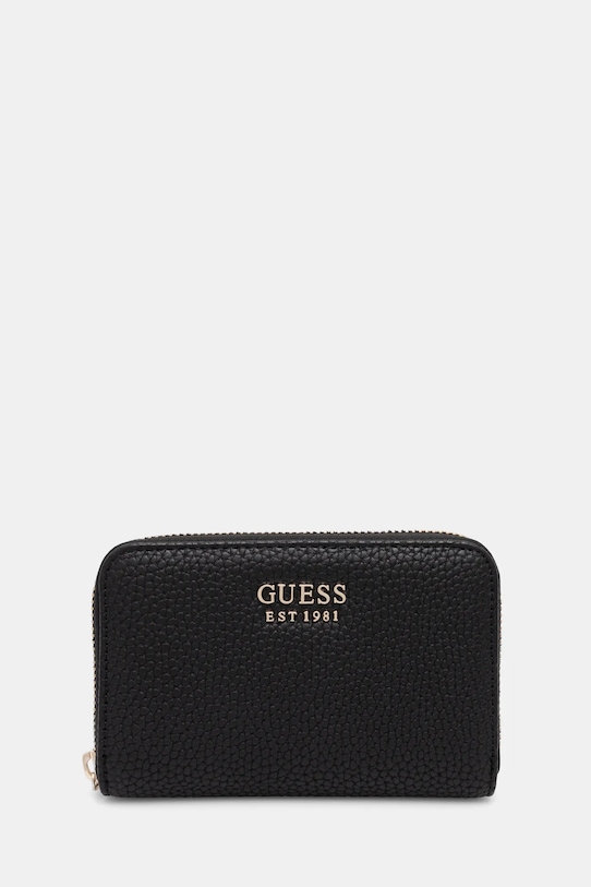Guess pénztárca BRENTON sima fekete SWPG96.48140