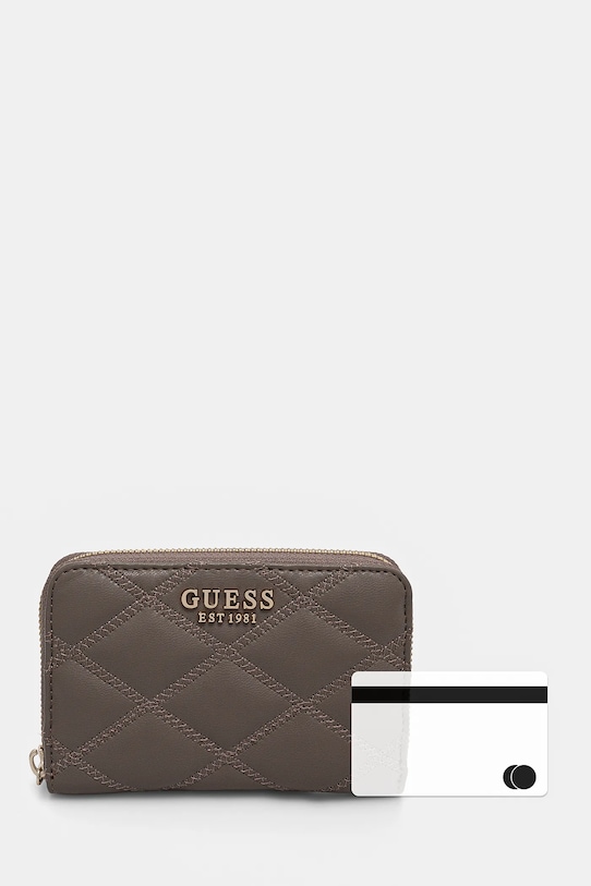 Peněženka Guess TAMSIN SWQG96.32140 hnědá