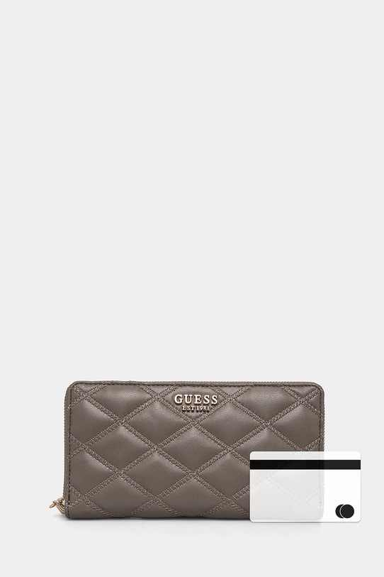 Peněženka Guess TAMSIN SWQG96.32163 hnědá