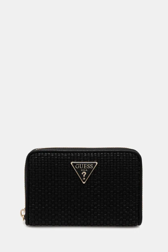 Guess portfel PHAEDRA imitacja skóry licowej czarny SWWG96.38140