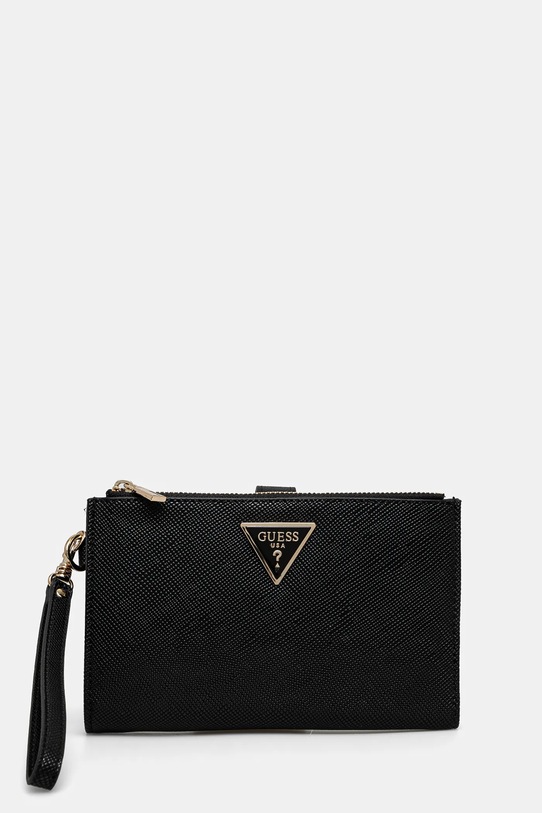 Peňaženka Guess LAUREL imitácia kože čierna SWZG85.00157