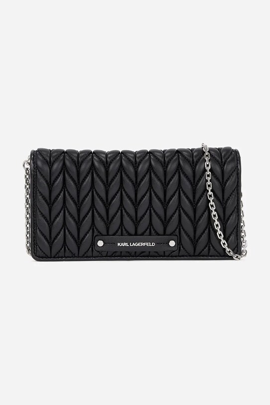 Karl Lagerfeld portofel imitatie de piele negru A2W32027