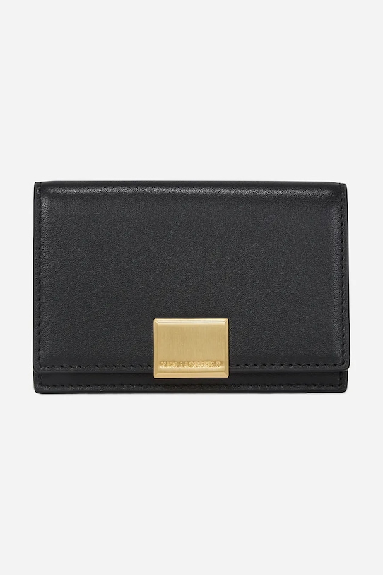 Karl Lagerfeld portofel de piele piele negru A2W32028