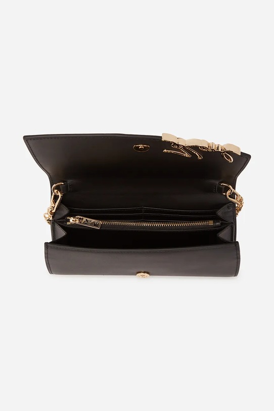 Accesorii Karl Lagerfeld portofel de piele A2W32033 negru