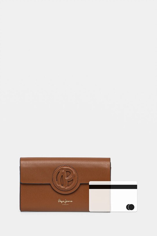 Pepe Jeans portofel LIMITED WALLET PL070273 maro