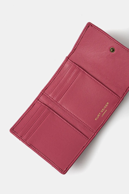 Accesorii Kurt Geiger London portofel de piele 458898109 roz