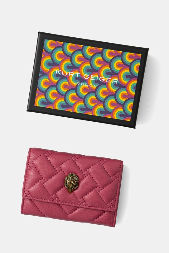 Kurt Geiger London portofel de piele roz 458898109