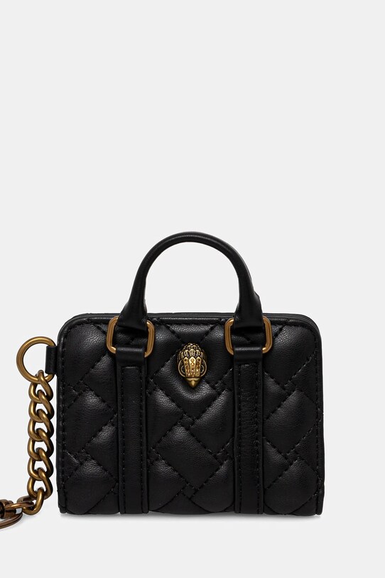 Kurt Geiger London portfel wzorzyste czarny 4377300109