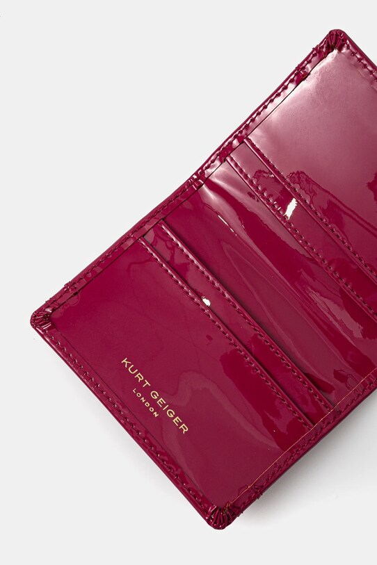 Doplnky Kožená peňaženka Kurt Geiger London CHELSEA 3735452309 ružová