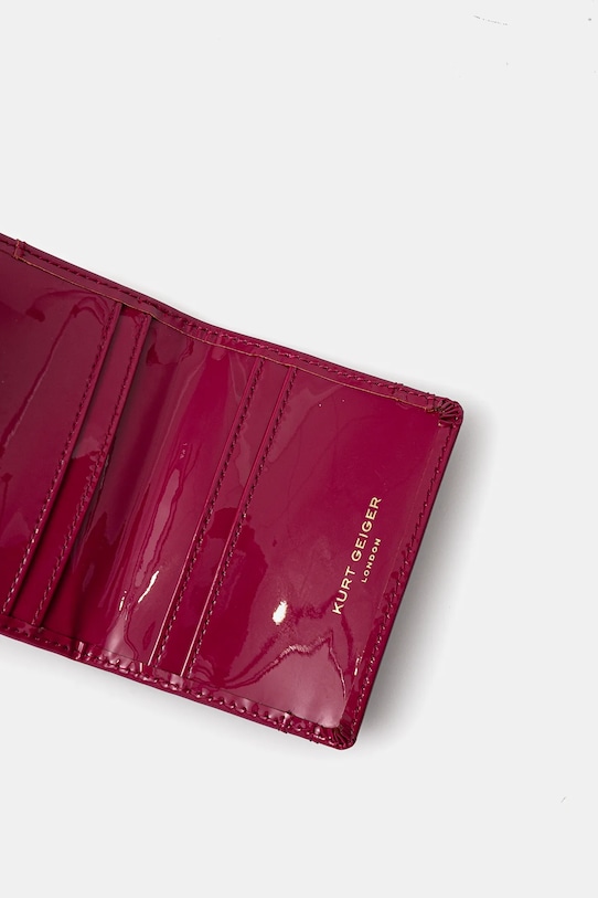 Kurt Geiger London portafoglio in pelle CHELSEA rosa 3735452309