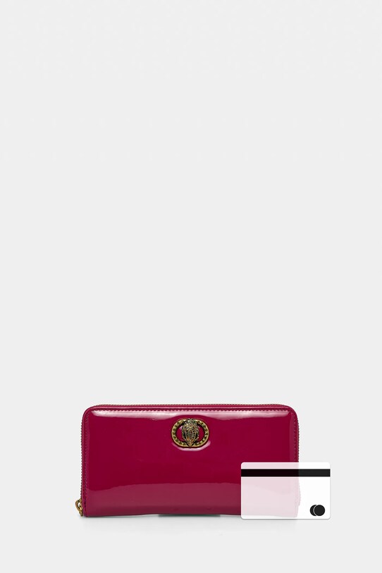Kožená peněženka Kurt Geiger London CHELSEA 3599052309 růžová
