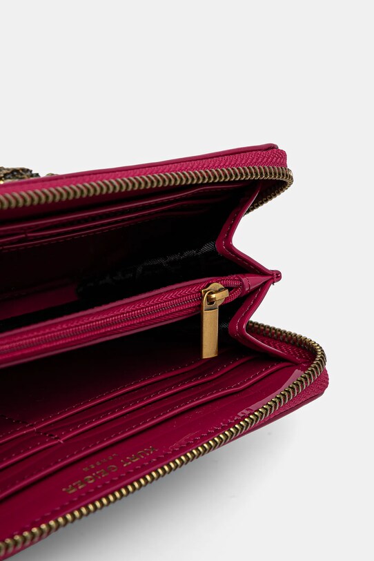 Kožená peněženka Kurt Geiger London CHELSEA 3599052309 růžová SS25