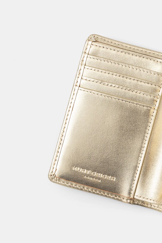 Dodaci Kožni novčanik Kurt Geiger London CHELSEA 3596414109 zlatna