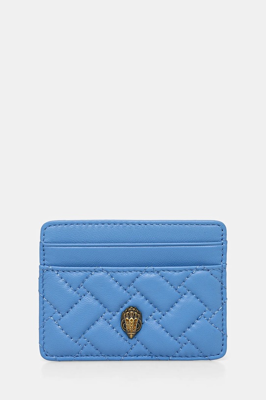 Kurt Geiger London etui na karty skórzane KENSINGTON etui na karty niebieski 1274682109