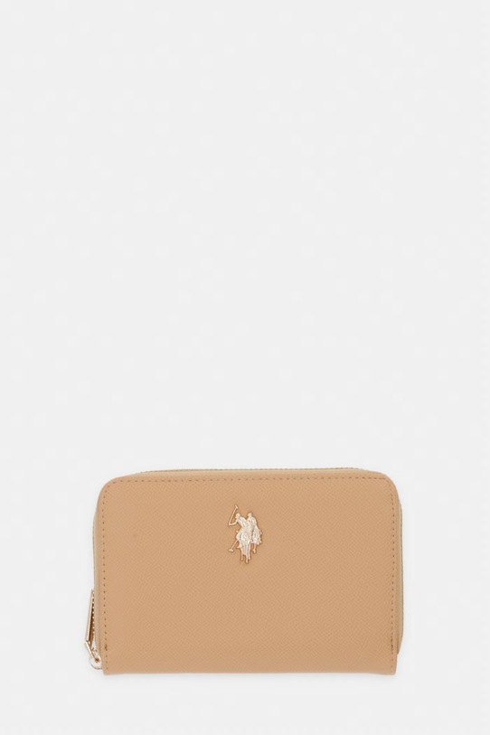 U.S. Polo Assn. portfel Jones imitacja skóry licowej brązowy WEUJE8659WVP