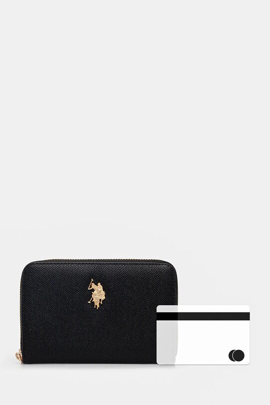 Peněženka U.S. Polo Assn. Jones WEUJE8659WVP černá