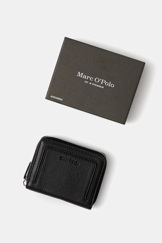 Marc O'Polo portfel skórzany czarny 50219905201110