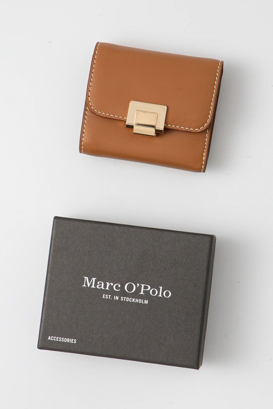 Шкіряний гаманець Marc O'Polo 50319905702204 коричневий