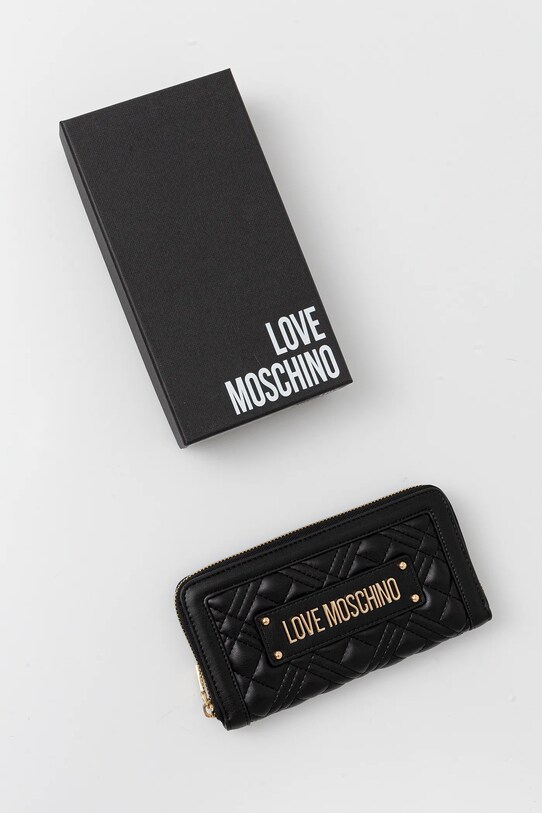 Гаманець Love Moschino чорний JC5600PP0MLA0000