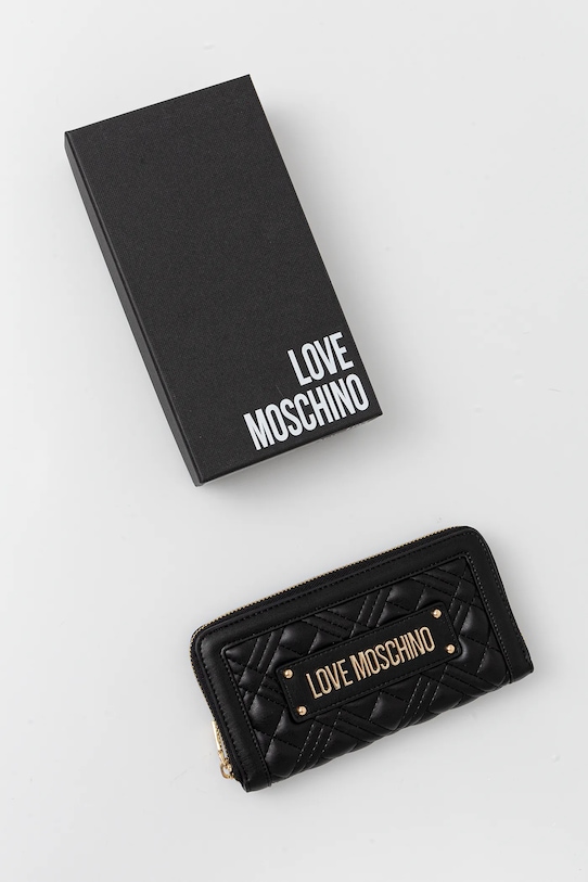 Love Moschino portofel negru JC5600PP0MLA0000