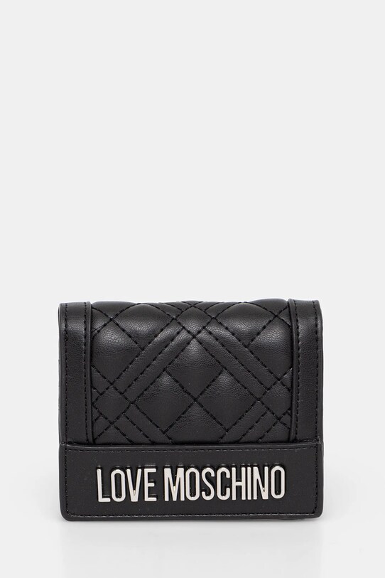 Love Moschino portofel imitatie de piele negru JC5601PP0MLA000B