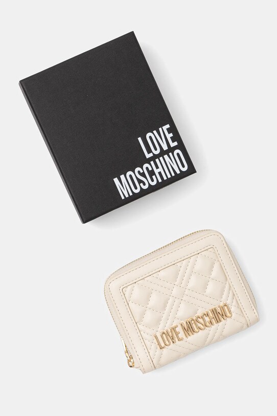Love Moschino portfel beżowy JC5710PP0MLA0110